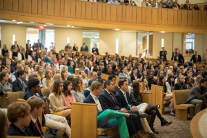 Upper School Recognition Day assembly