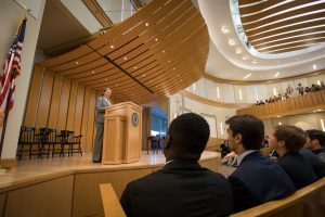 Upper School Recognition Day assembly