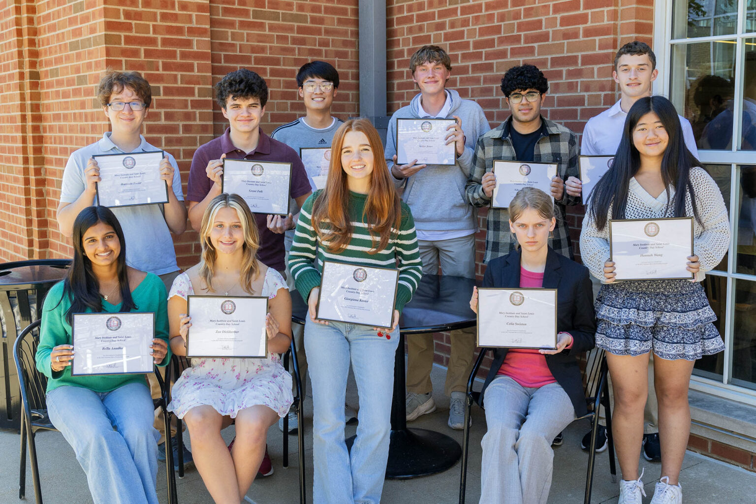 National Merit Semifinalists Recognized at Assembly - MICDS