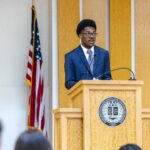 Cade-Michael Miller ’26 Shares a Story of Brotherhood at Cum Laude Ceremony