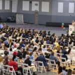 Jen Schuckman Encourages Rams to Take in their Moment at Eight Grade Celebration